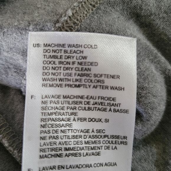 Adidas Golf Grey 1/2 Zip Pullover Quilted Pouch Pocket Size Large L - Picture 7 of 8